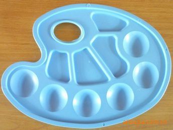 低价直销画笔 塑料画笔 塑料调色工具 塑料制品 塑料画笔杆
