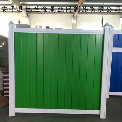 工地地铁施工临时PVC塑钢围挡 特性、应用与优势